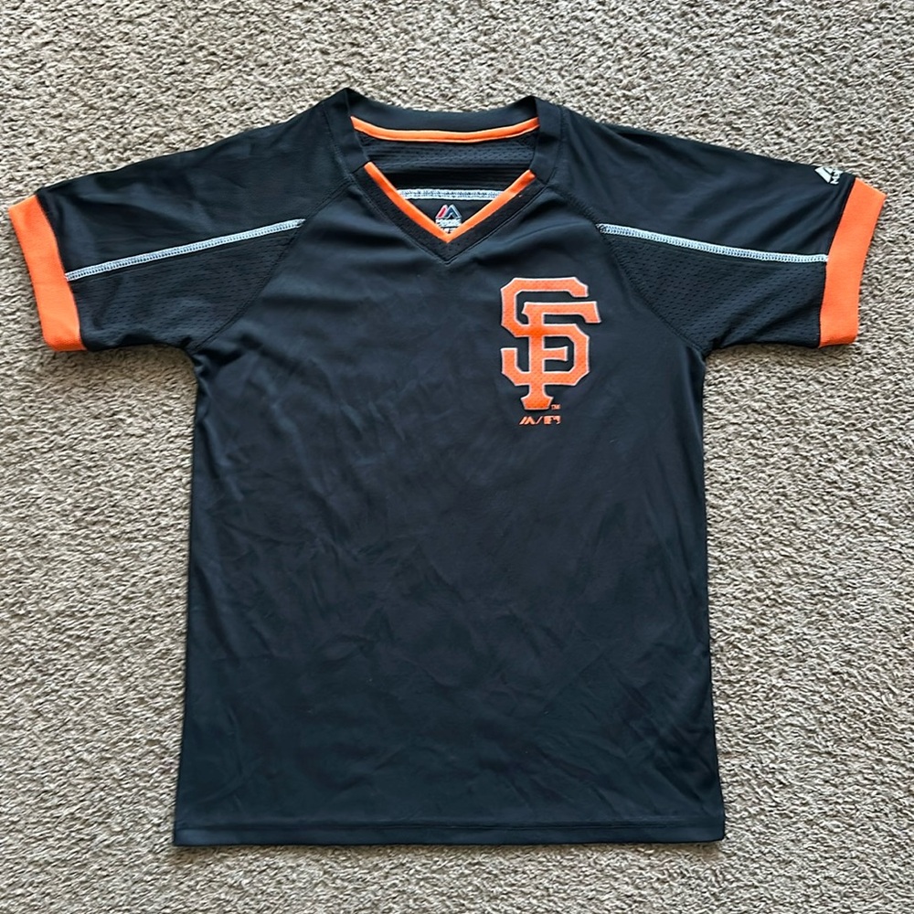 Majestic SF Giants Warmup Shirt size medium